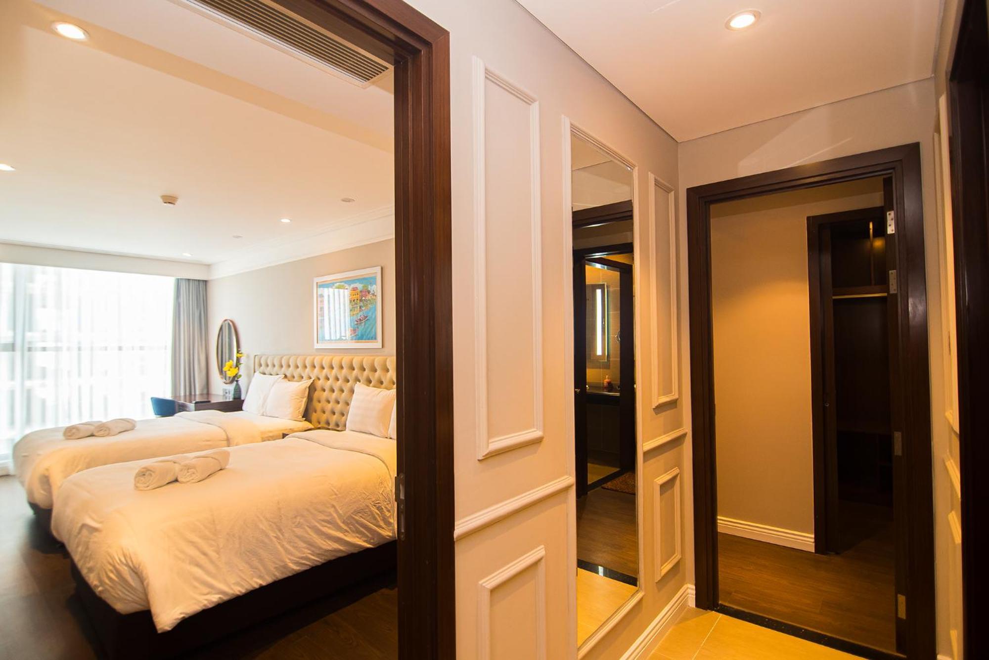 Luxury Apt Opposite Mykhe Beach Danang Exteriér fotografie