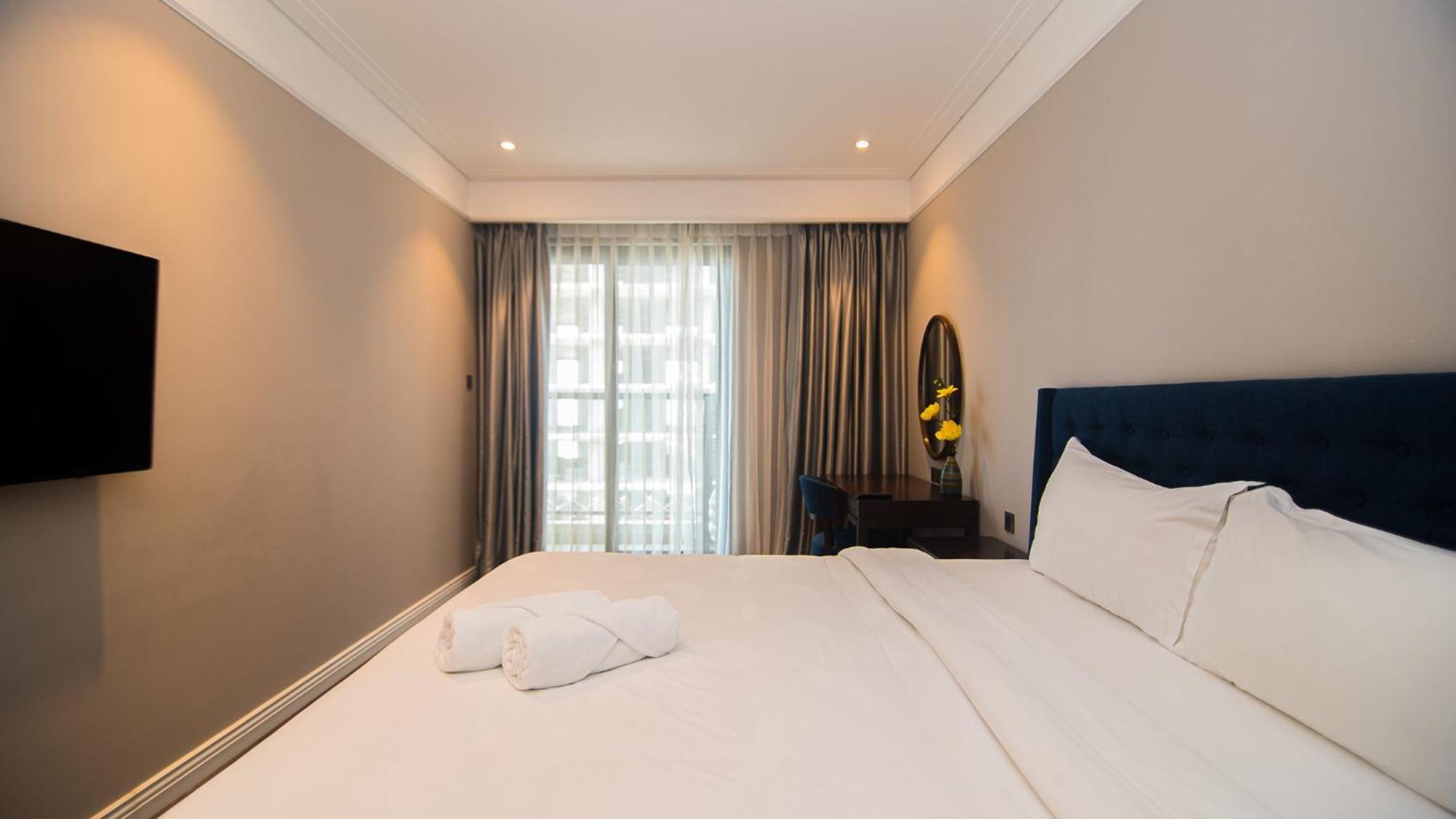Luxury Apt Opposite Mykhe Beach Danang Exteriér fotografie