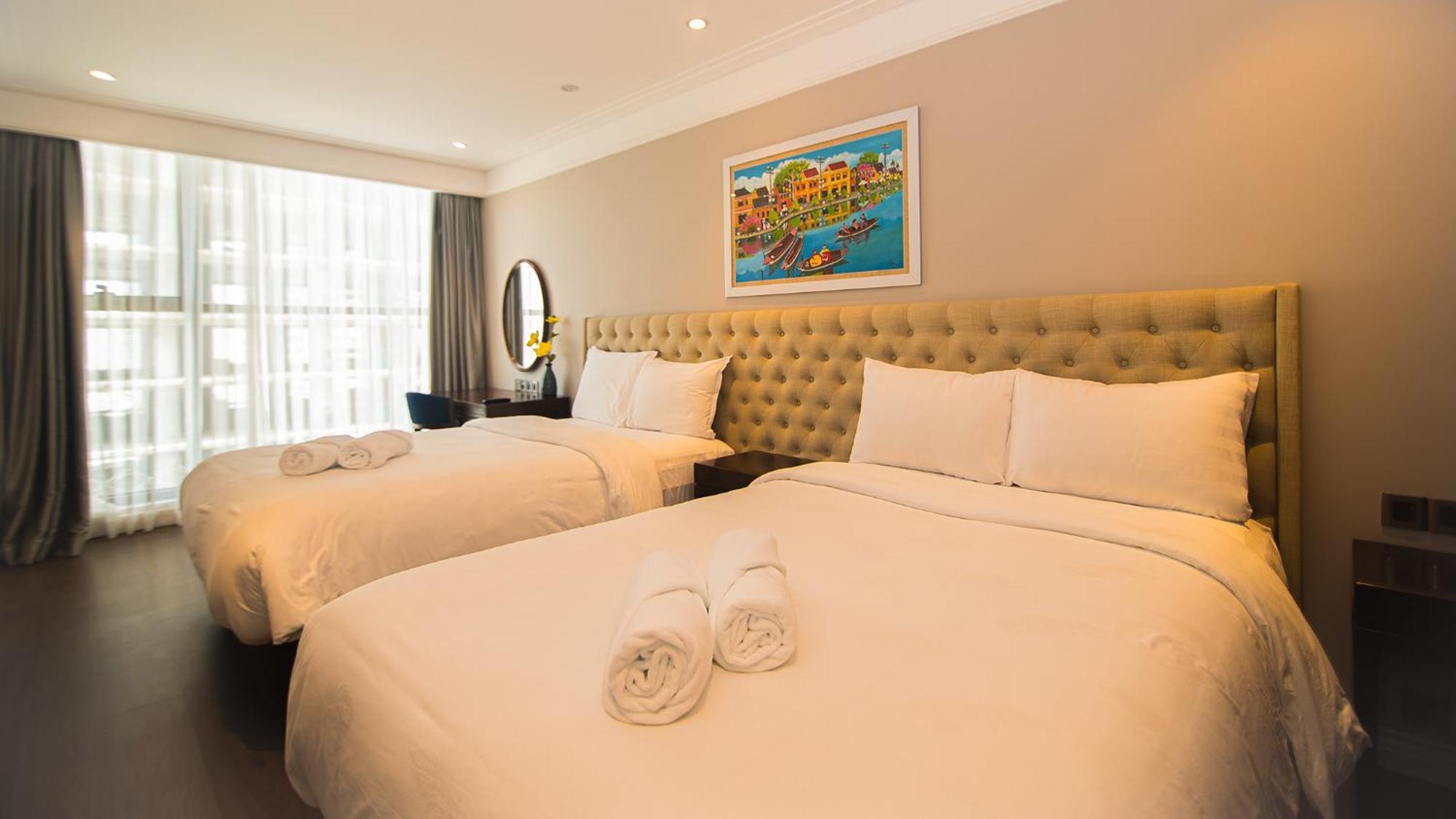 Luxury Apt Opposite Mykhe Beach Danang Exteriér fotografie
