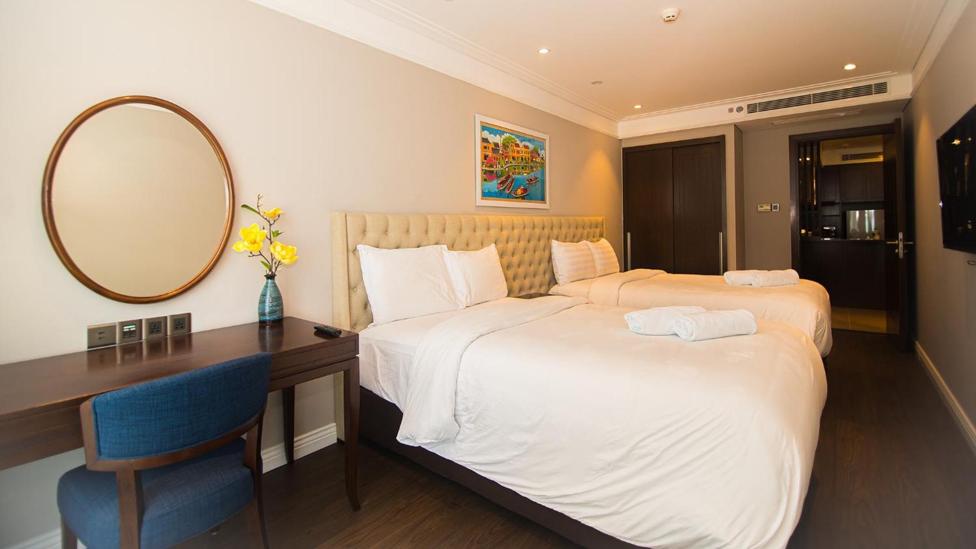Luxury Apt Opposite Mykhe Beach Danang Exteriér fotografie